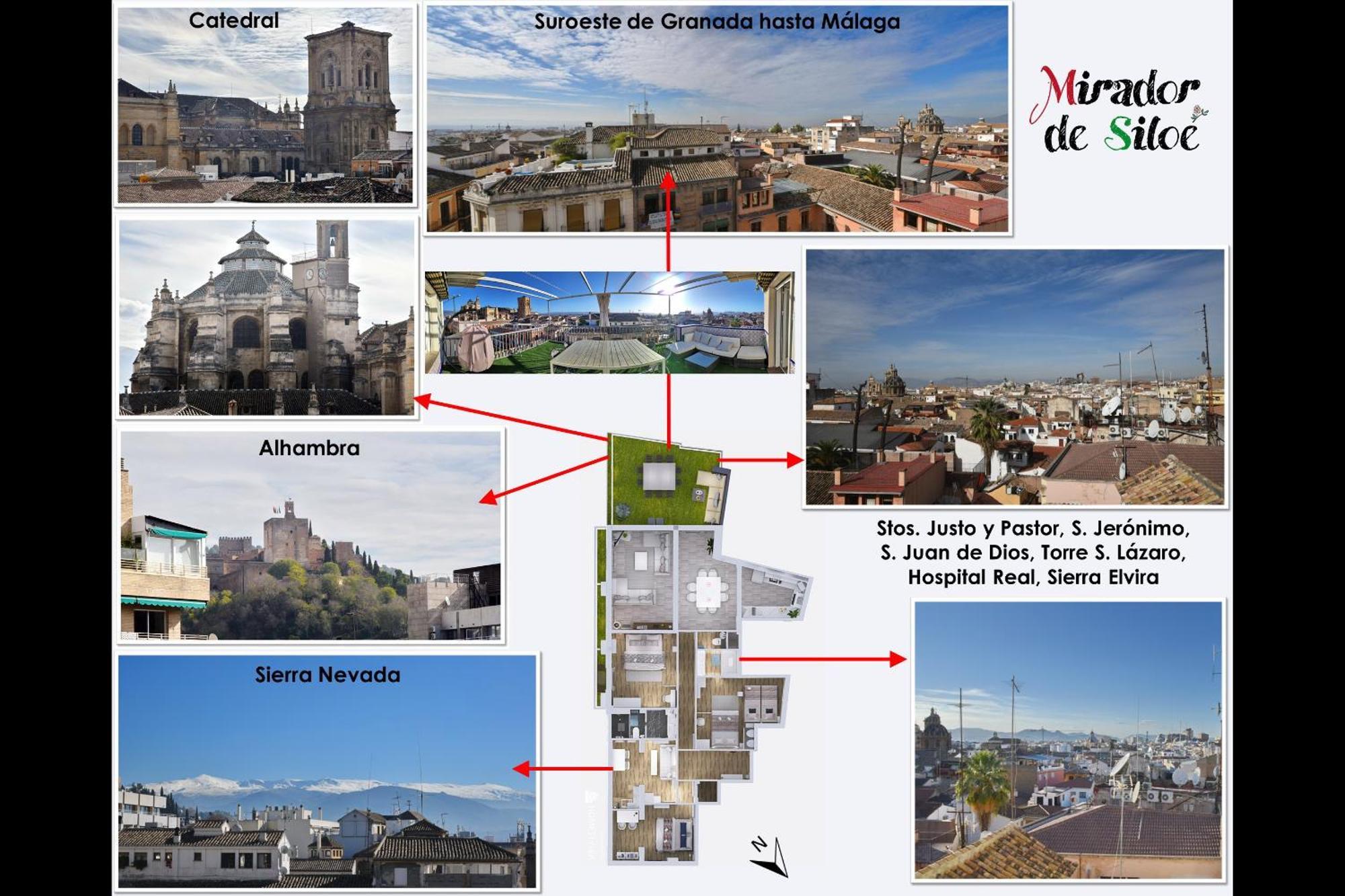 Mirador De Siloe Apartment Granada Luaran gambar